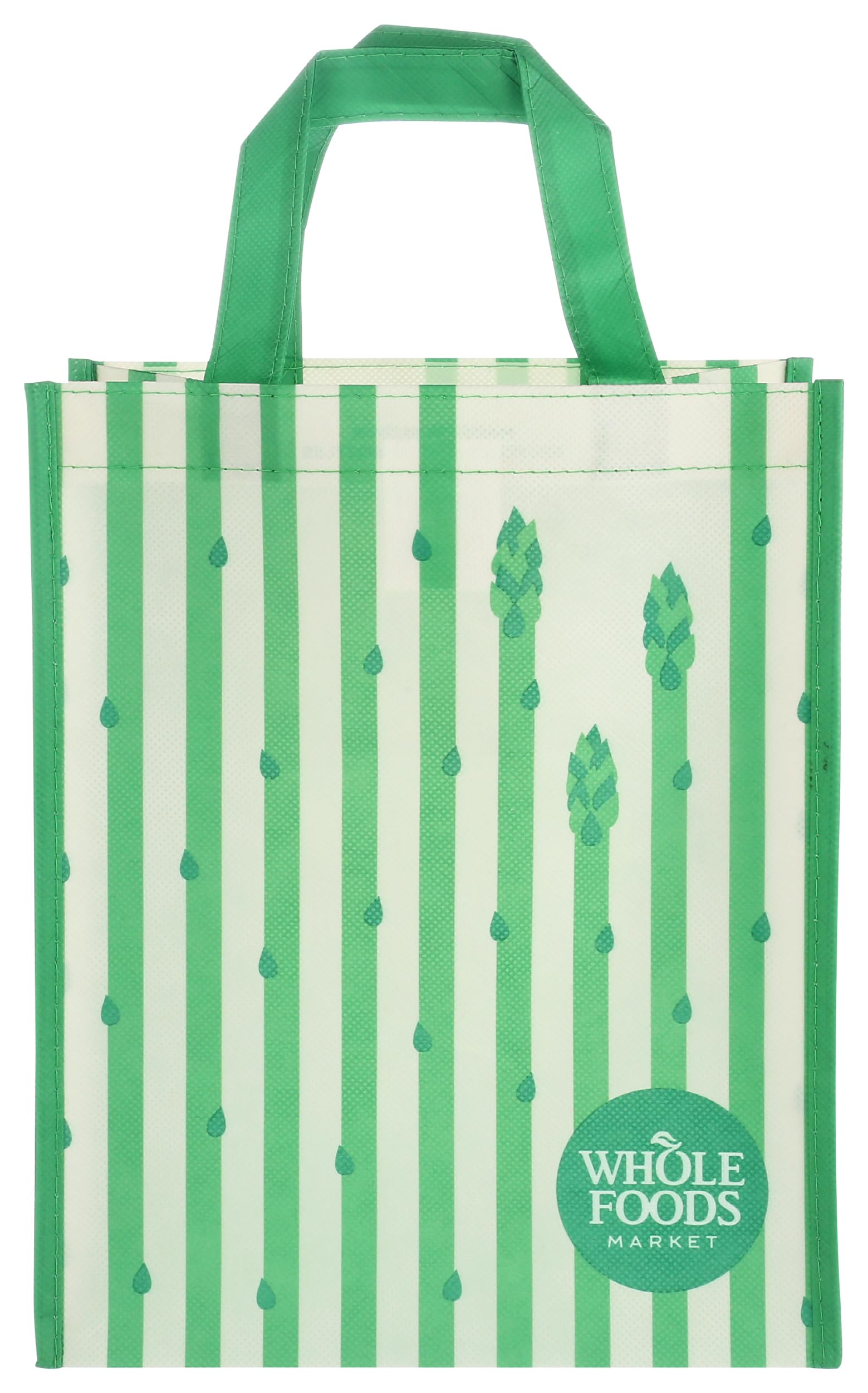 Whole Foods Market, Reusable Bag Small, 3.5 Gallon (Pack of 6)