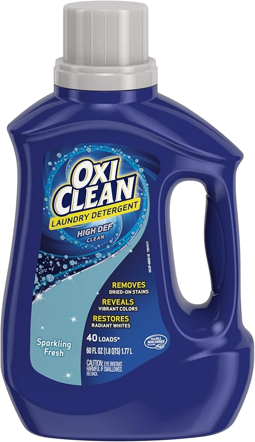 OxiClean HD Laundry Detergent, Sparkling Fresh, 60 Oz Amazon.ca Health & Personal Care