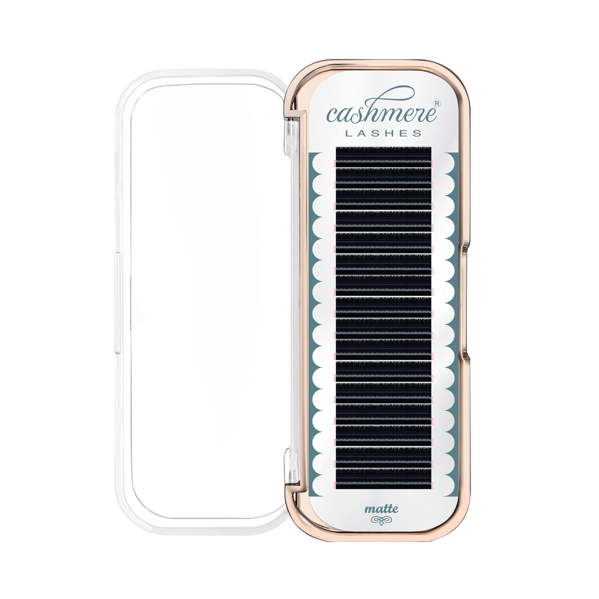 Cashmere Lashes Matte 0.15 D curl Mixed Tray Classic Flat Ellipse Individual Eyelash Extensions