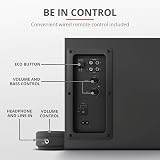 Trust Yuri 2.1 Speaker Set 120W Subwoofer UK Plug Wired Volume Control view 6