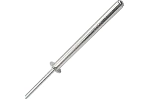 JIANDAXIN 40pcs Aluminum Long Blind Rivets,Long Split Rivets, Pack of 40 (Silver) (3/16"x1-49/64"(M4.8x45mm))