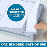 Thboxes Daily Planner Pad Undated A5 100 Sheets 100GSM 8.3 x 5.8 inches view 5