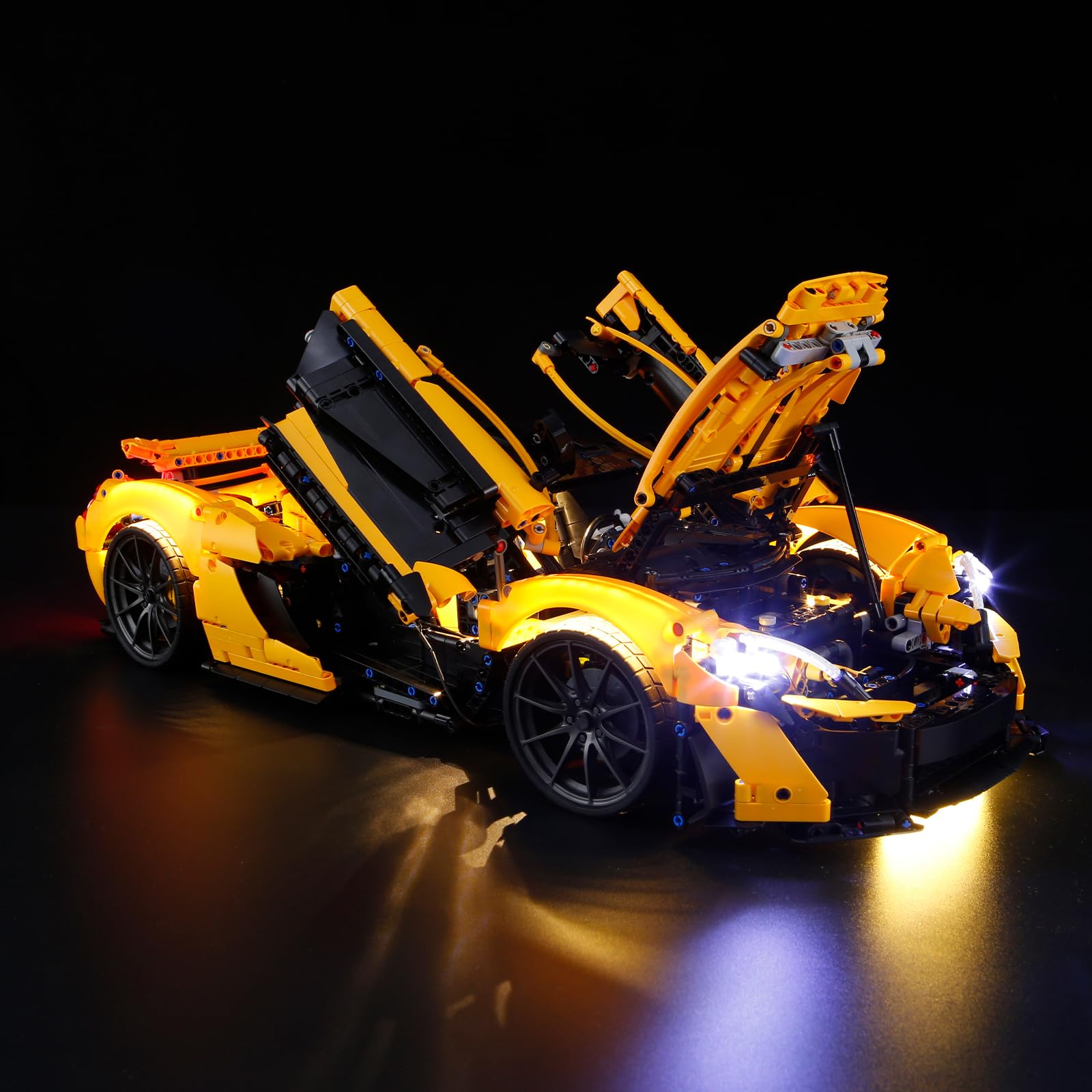 MENZAVA LED Light Set Compatible with LEGO 42172 McLaren P1 Technic Building Blocks Model - Model Set NOT Included
