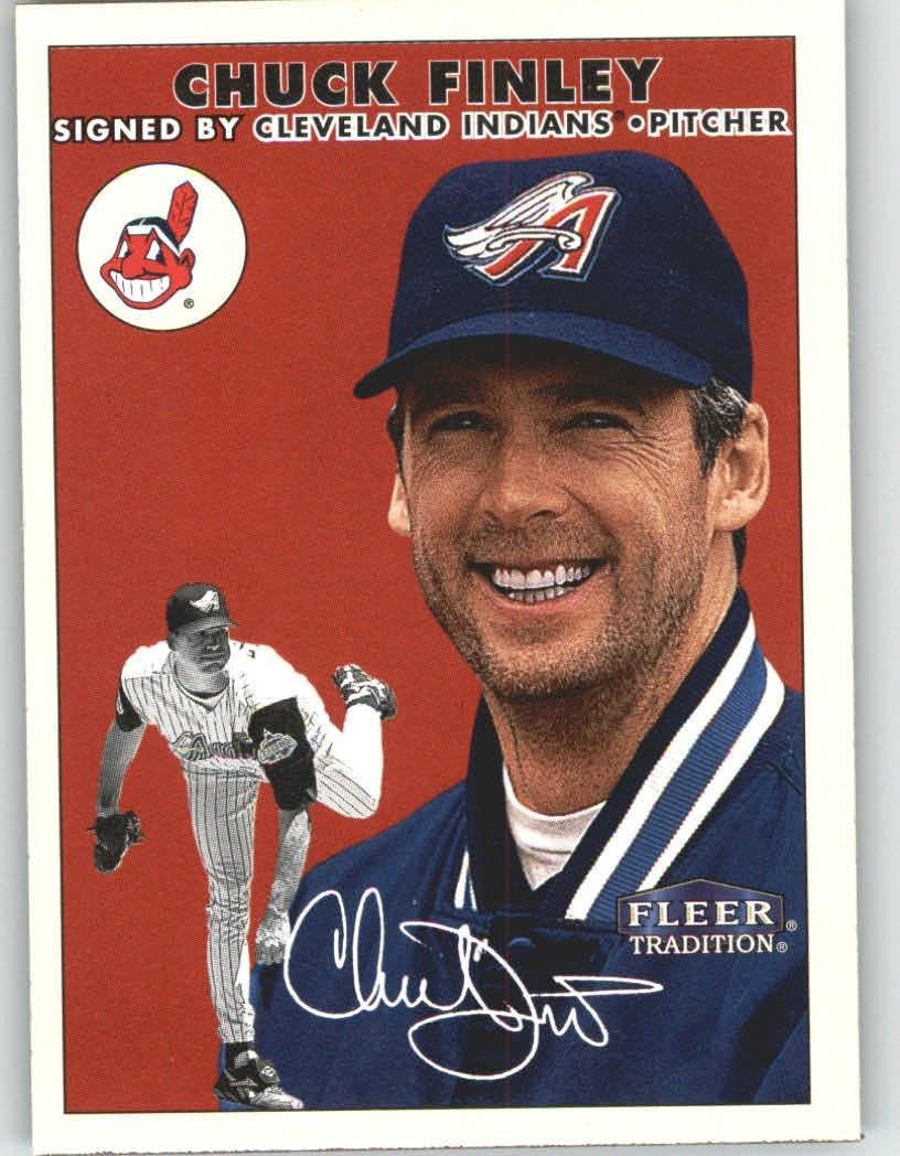 2000 Fleer Tradition 289 Chuck Finley Anaheim Angels (Baseball Cards