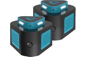 LYCXBFJIA 2 Pack Rodent Repellent Ultrasonic Plug in,Pest Repeller Indoor Control for Rodent Mouse Mice,Electronic Squirrel Repellent Devices with 4 Modes,Covers Up to 4000 Sq.Ft for House,Kitchen,Garage,Attic