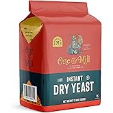 One in a Mill Instant Yeast for Baking | 1.1 LB Fast Acting Self Rising Dry Yeast | Bread Machine Yeast for Baking Bread, Cak