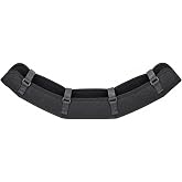 Neotech Sousaphone Cradle Pad, Bottom Bow Protector &amp; Bow Guard, Padded Ballistic Nylon, Helps Prevent Scratches &amp; Dents, Marching Band Sousaphone Accessories, Made in USA, Black