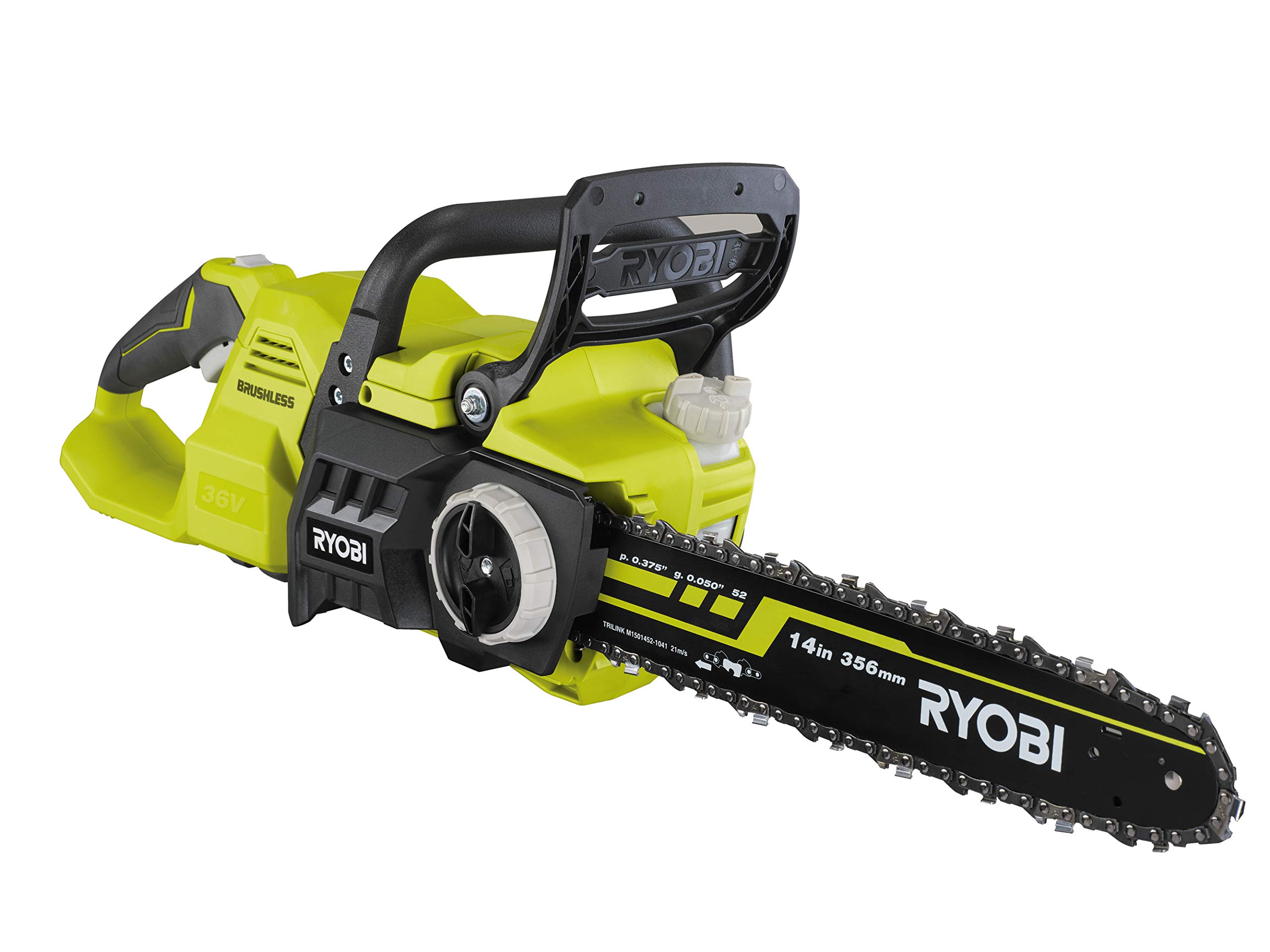 Ryobi RY36CSX35A-0 36V MAXPOWER 35cm Cordless Brushless Chainsaw (Battery & Charger Excluded)