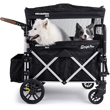large dog stroller Injured Senior Dog Stroller Large Grand Cruiser, 4-Wheel Foldable Big Dog