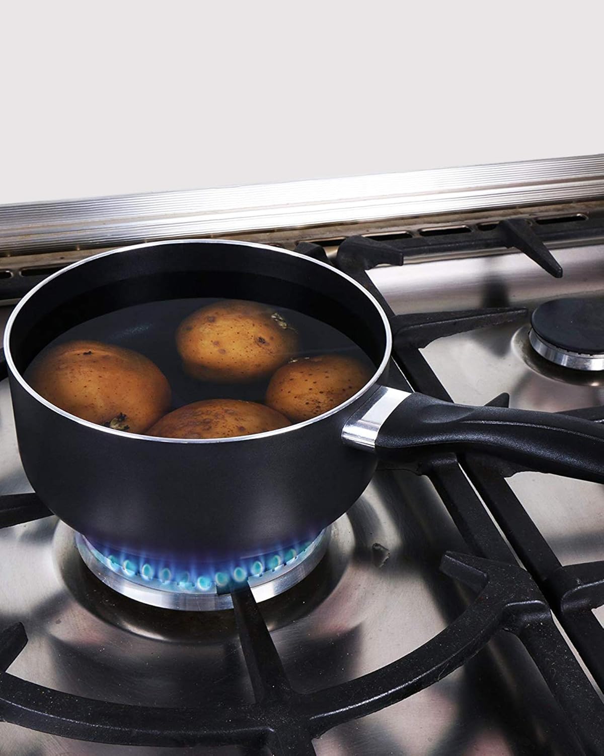 Nonstick Saucepan Set 1 Quart and 2 Quart Glass Lid Utopia Kitchen eBay