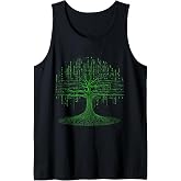 Binary Tree: IT computer science coding geek fan programmer Tank Top