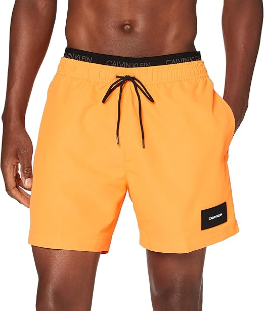 Calvin Klein Medium Double WB Bañador para Hombre: Amazon.es: Ropa