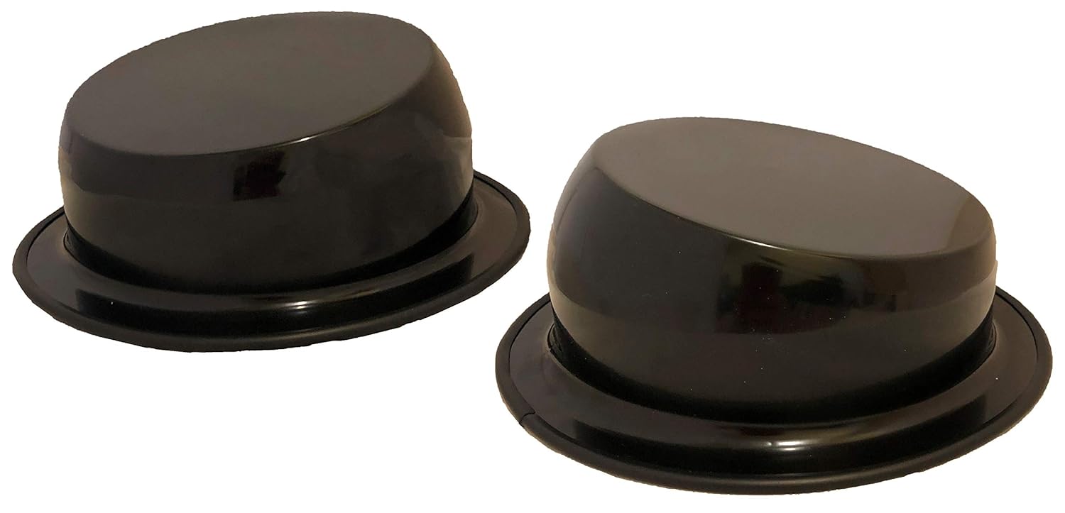 Pair of Universal Angled Speaker Enclosures Boxes Pods for Install of 6.5 Inch Speakers or Smaller