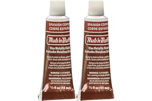 F|S FRAMER SUPPLY Rub 'n Buff The Original Wax Metallic Finish (Spanish Copper) 2 pcs sku# 1835750MA