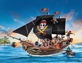 Playmobil Large Pirate Ship with Crew 137 pc 57 x 21-59.5 x 40.5 cm view 3