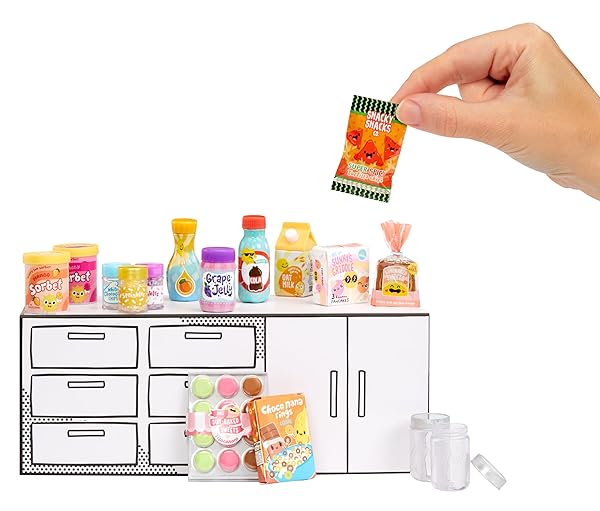 MGA’S MINIVERSE MAKE IT ALL YOU CAN EAT COLLECTIBLES, DIY, RESIN PLAY, REPLICA FOOD, NOT EDIBLE, 8+
