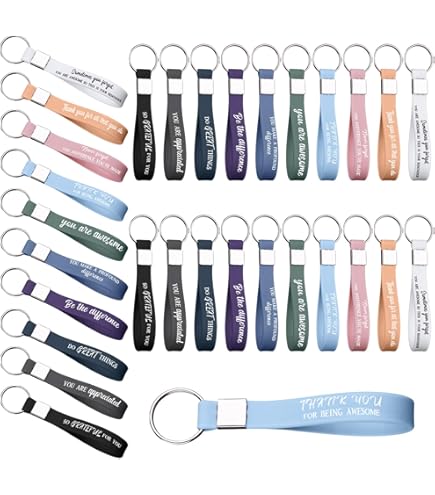 Mini Cadeau Invité Noel Lot De 10 Porte-clés Universels Pour Pièces De Monnaie AA - Pour Homme Et Femme, Coloré, #1 Porte Clef Noel