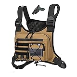 koculemi Outdoor Sports Chest Bag for Men, Chest