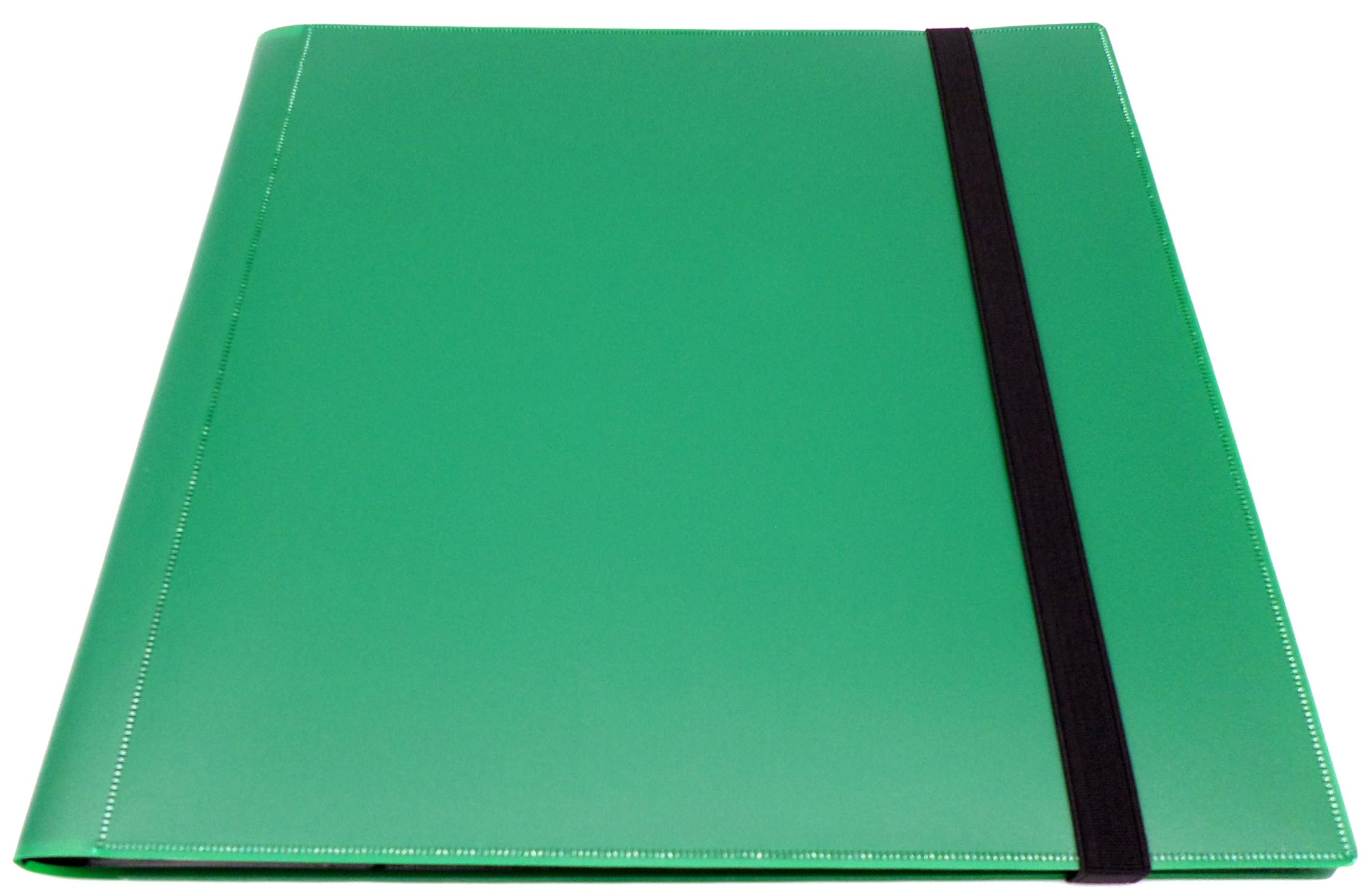 docsmagic.de Pro-Player 12-Pocket Playset Album Dark Green - 480 Card Binder - MTG - PKM - YGO