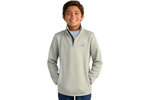HUK boys Coldfront+ 1/4 Zip, Performance Fishing Jacket for Kids