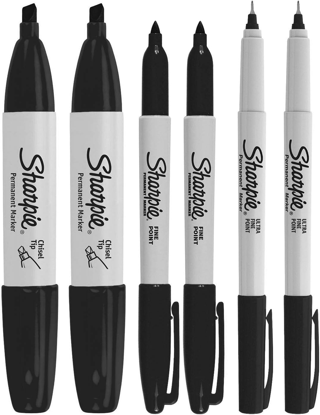 Sharpie Permanent Markers (6 Pack) Professional Organizer