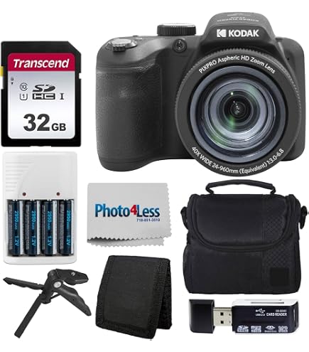 Amazon.com : Kodak PIXPRO AZ405 Digital Camera (Black) + 16GB