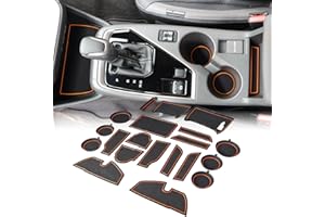 Auovo Cup Holder Inserts Liners Compatible with Subaru Crosstrek Accessories 2024 2025 2026 Impreza Accessories Car Custom Ce