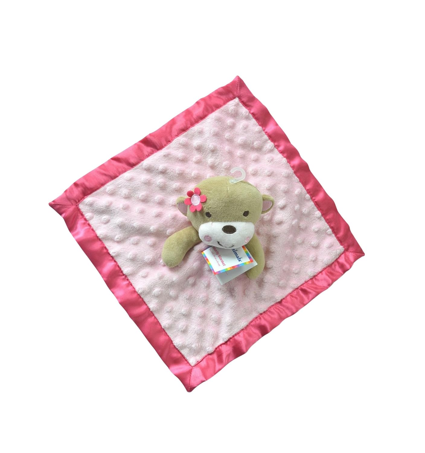 Amazon Com Garanimals Pink Girl Monkey Lovey Security Blanket Baby