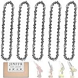 5 Pieces 6 Inch Chainsaw Chain, Replacement Chains