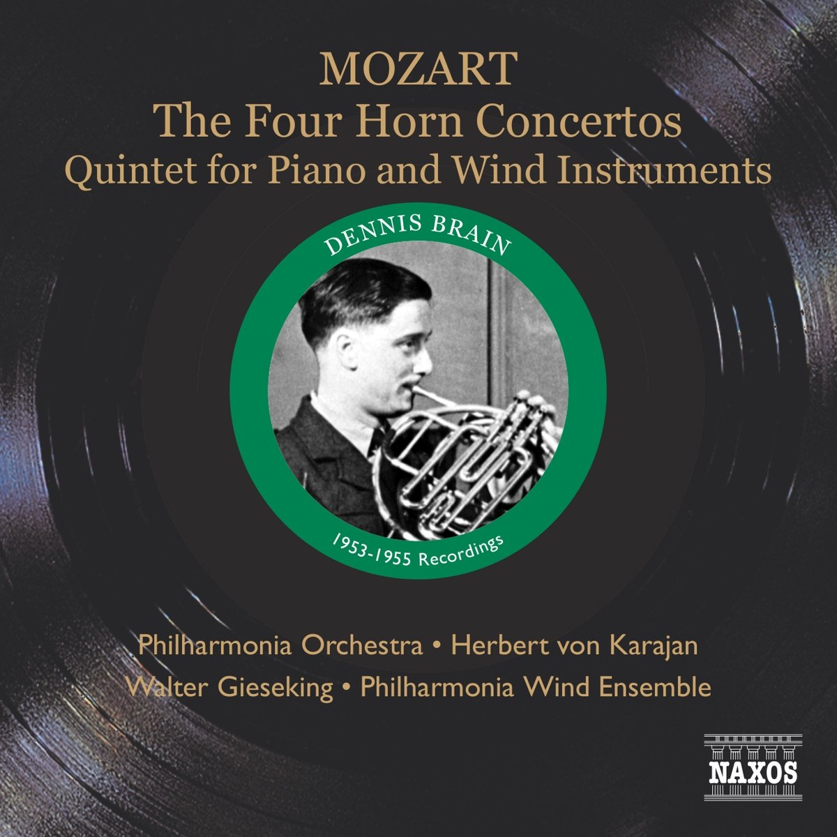 MOZART: 4 Horn Concertos / Piano and Wind Quintet