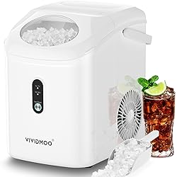 Ice Makers Countertop Nugget Ice Cubes, Portable