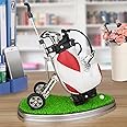 10L0L Golf Gifts for Men Golf Pen Holder Stocking Stuffers for Golfers Funny Gifts Unique Office Supplies Desk Decor, Gift for Birthday Christmas Golf Tournament for Boss Dad Husband Golf Lovers