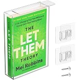 Clear Display Case for Trade Hardcover, Acrylic Trade Hardcover Frame Wall Mount, Collectible Hardcover Book Storage, UV-Protection Display Showcase (9.37'' x 6.2'' x 1.57'')