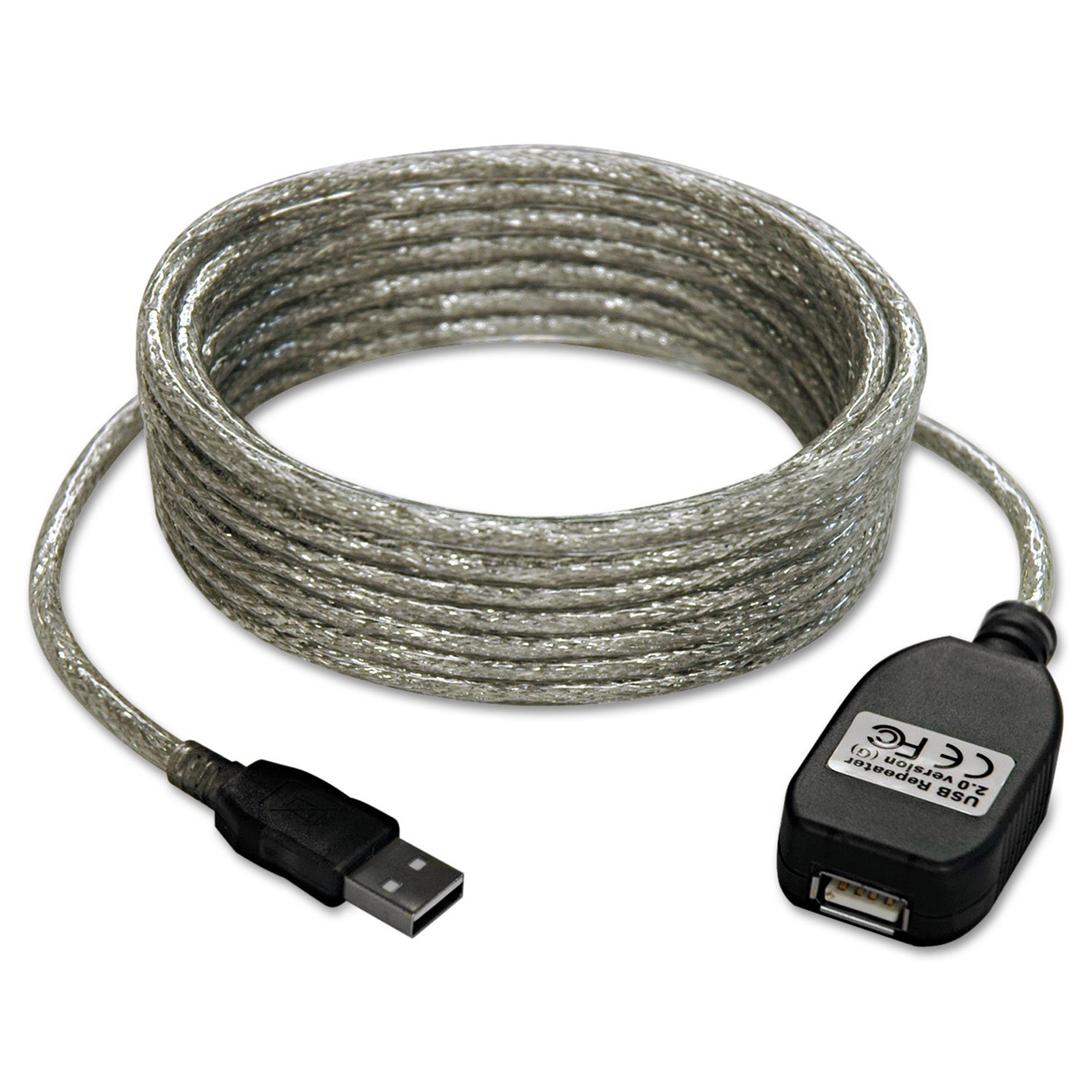 Tripp Lite USB 2.0 A/A Active Extension Cable USB-A (M/F), 4.88 m (U026-016) 4.88 m (16-ft.)