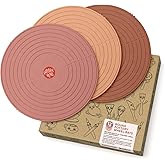 Pottery Head Pottery Bats for Pottery Wheel - Set of 3 Round 12" Pottery Wheel Bats with Guiding Lines - Clay Tools, Ceramic Tools & Pottery Wheel Accessories - New and Improved Version