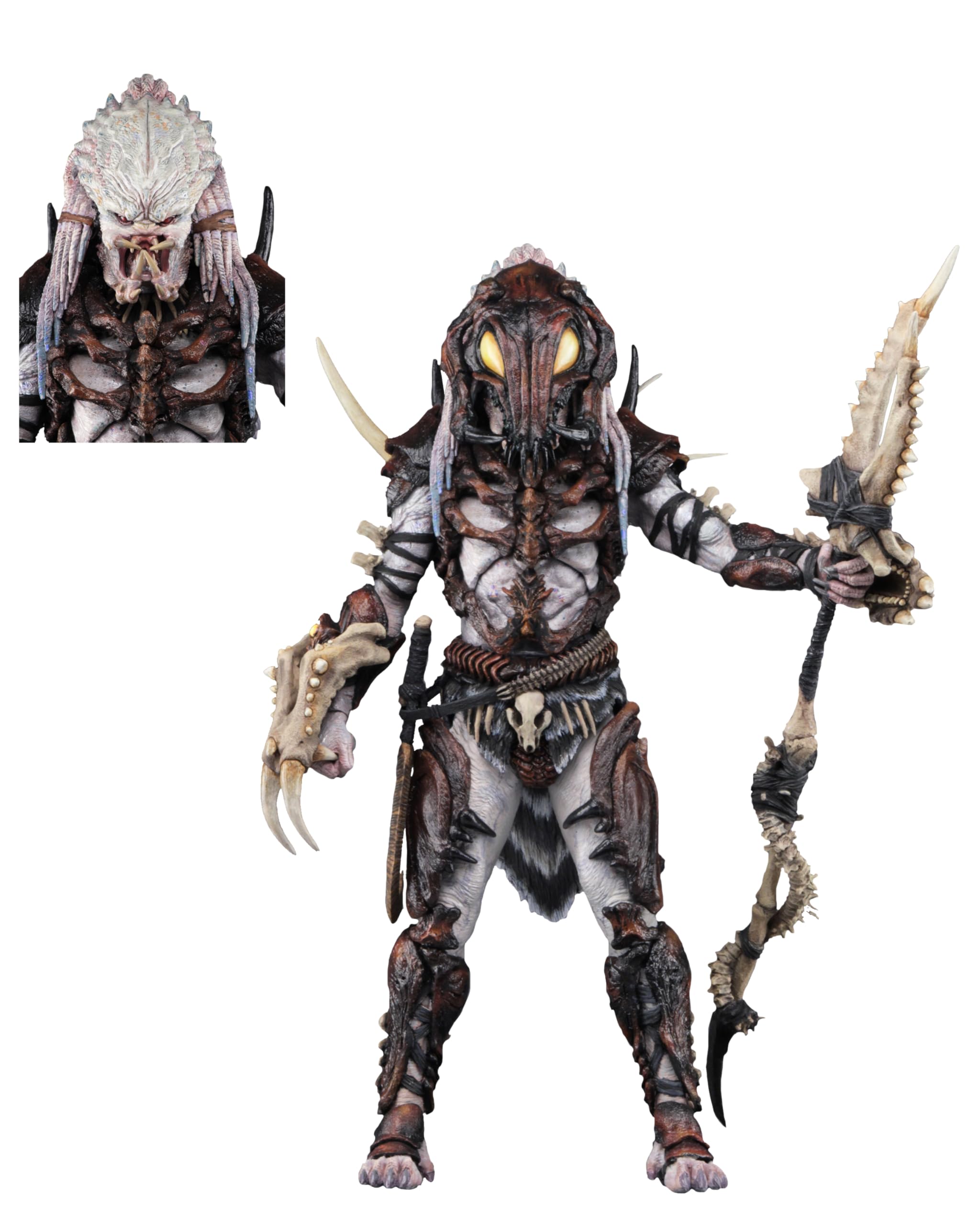 NECA - Figura de acción Ultimate Alpha Predator 100.a edición de 7 pulgadas