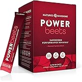 Nature's Sunshine Power Beets – Patented Nutrient Blend of Beet Root Powder and Nutrients to Promote Performance, Mental Clarity, & Vitality – Non-GMO, Soy & Gluten Free – 30 Servings to-Go Packs