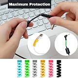 MUX TRADERS 14 Pcs Cute Cable Protector Saver for Phone Chargers Type-C USB view 4