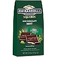 Ghirardelli Choc Sqr Drk Wht Mint, 5.32 oz
