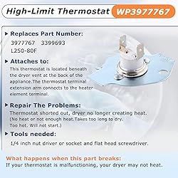 【Upgraded】 SUMNEW 3387134 High-Limit Thermostat