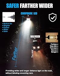 CHOPDARK H11B LED Bulbs H9B H8B Fog Lamp 40W