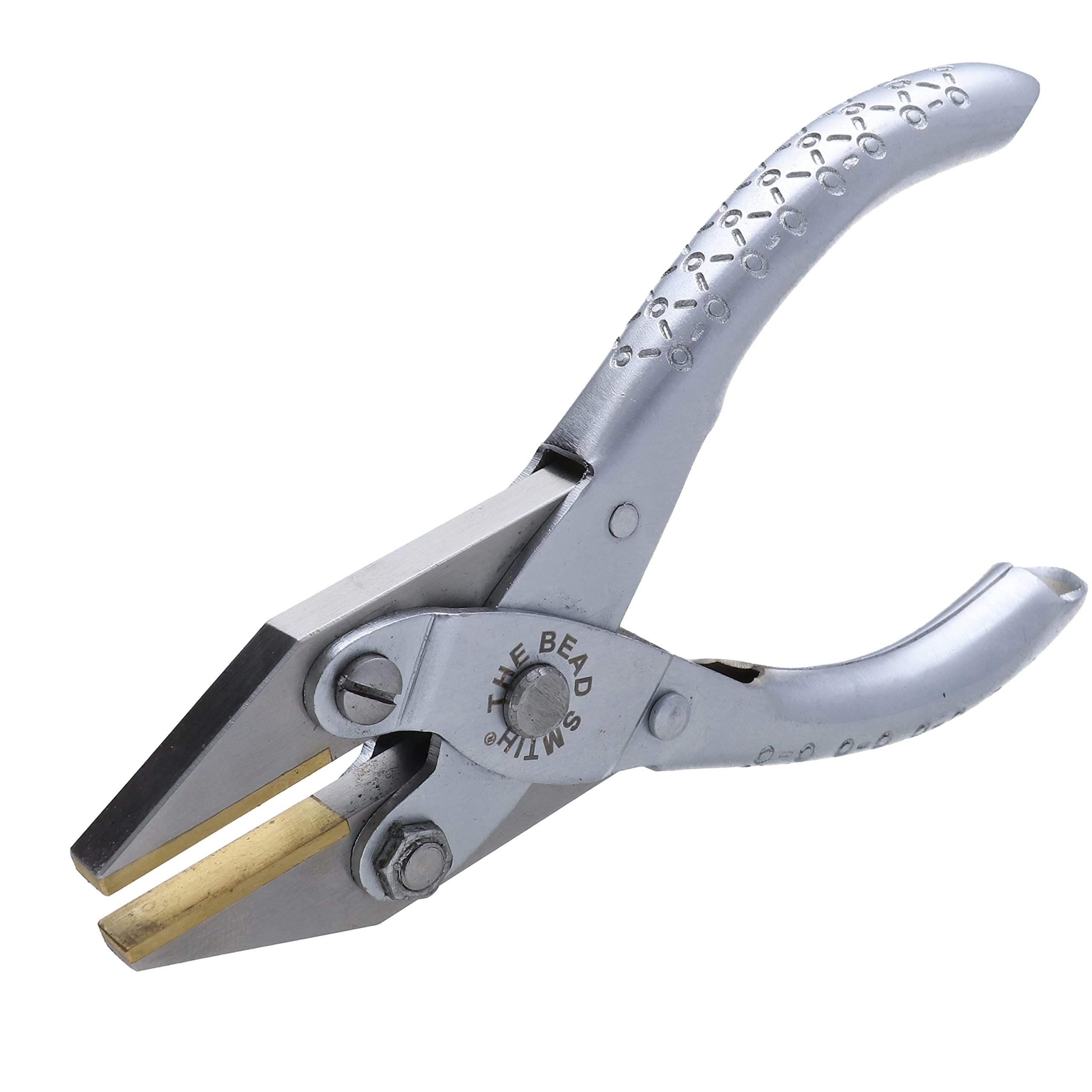The Beadsmith Flat Nose Parallel Pliers - 5 inches (127mm), Steel Tool for Jewelry Making, No Spring