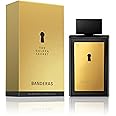 Banderas Perfumes - The Golden Secret - Eau de Toilette Spray for Men - Long Lasting - Masculine, Casual and Elegant Fragrance - Mint, Apple and Spicy Notes - Ideal for Day Wear - 1.7 Fl Oz