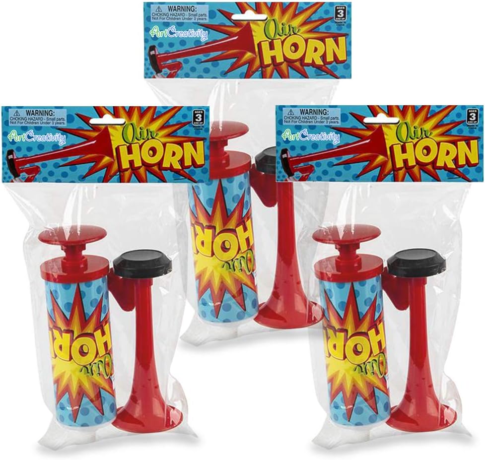 10 Inch Noisemakers for Sporting Events ArtCreativity Mini Air Horn