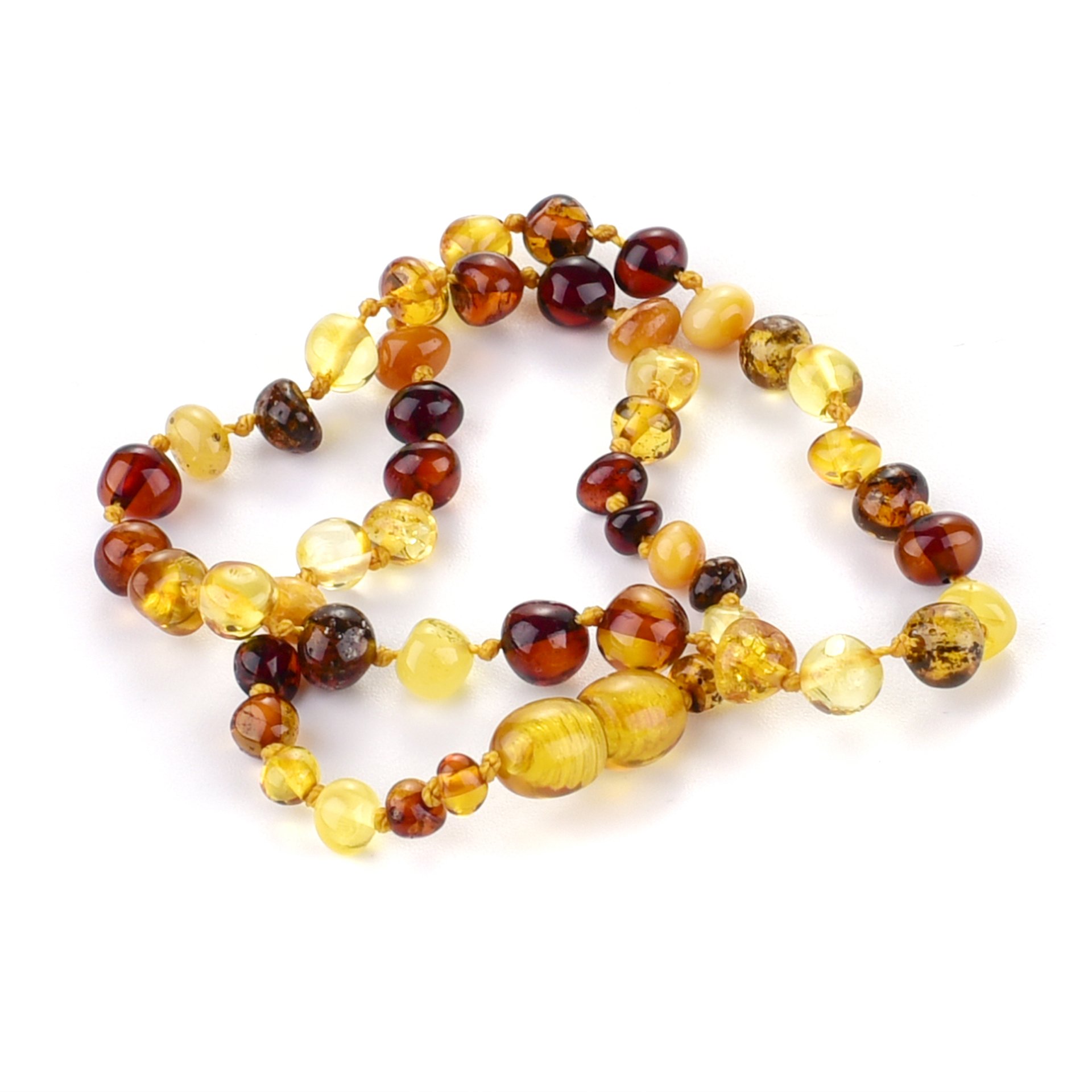 Pure Baltic Amber Teething Necklace (Unisex) Gift for Babies with Anti Flammatory Reduce Properties Drooling Teething Pain Calm Baby and Reduce Crying Fussy Functions Highest Quality Guaranteed