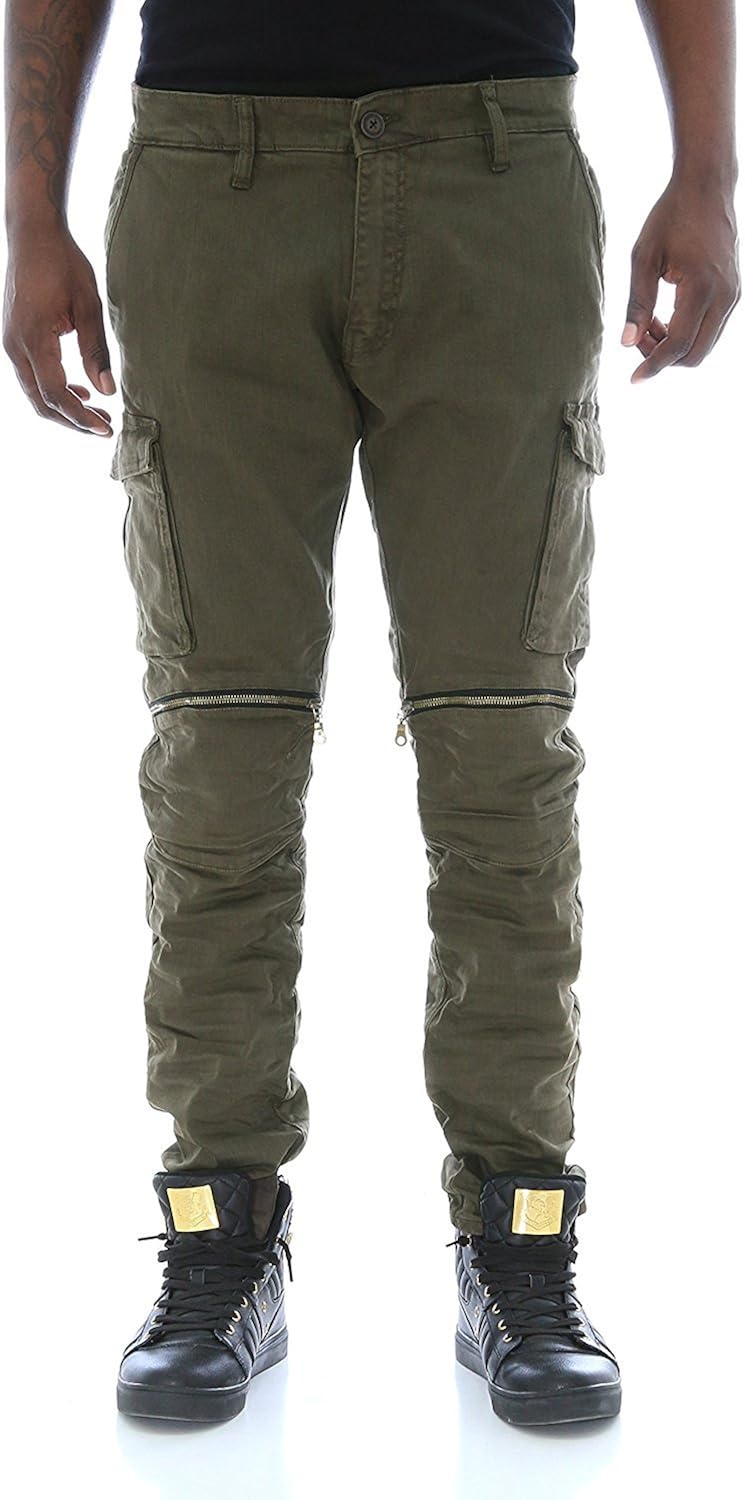 tapered mens cargo pants