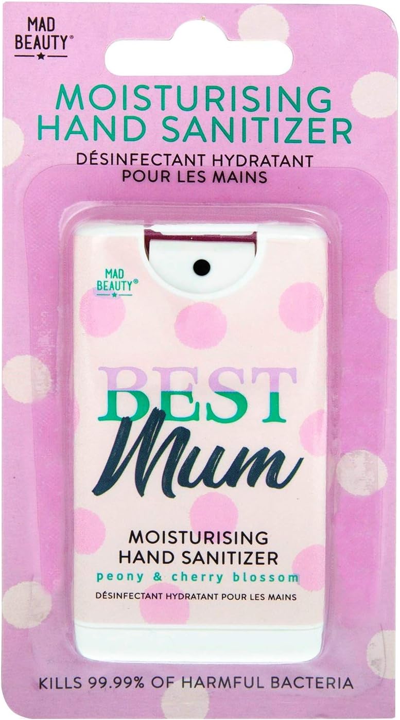 MAD Beauty Simply The Best Mum Moisturising Hand Sanitizer Spray Peony Cherry