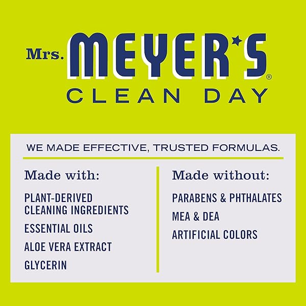 MRS. MEYER’S CLEAN DAY LIQUID DISH SOAP, LEMON VERBENA, 16 FL. OZ