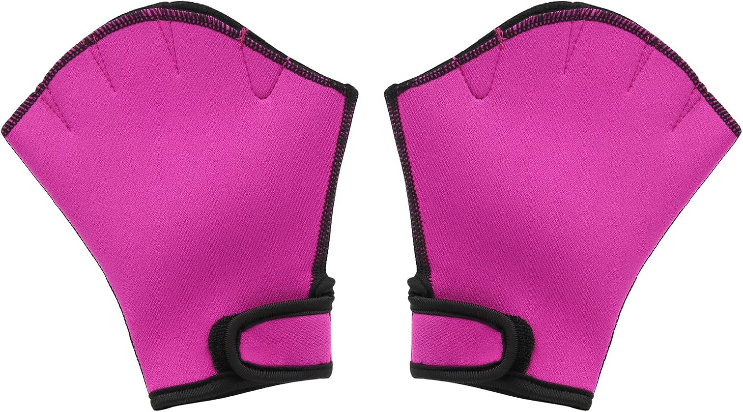 Efanr 1 Pair Training Aqua Fit Swim Webbed Gloves Aquatic Fitness Water Resistance Gloves for Women Men Children : Sports & Outdoors