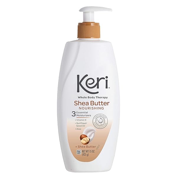 KERI WHOLE BODY THERAPY ORIGINAL SHEA BUTTER LOTION,...